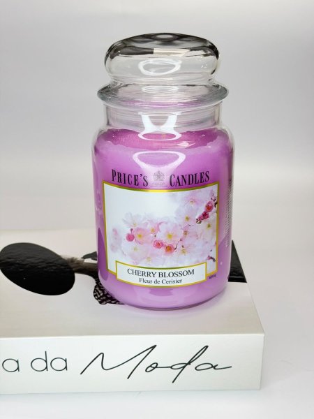 شمعة cherry blossom